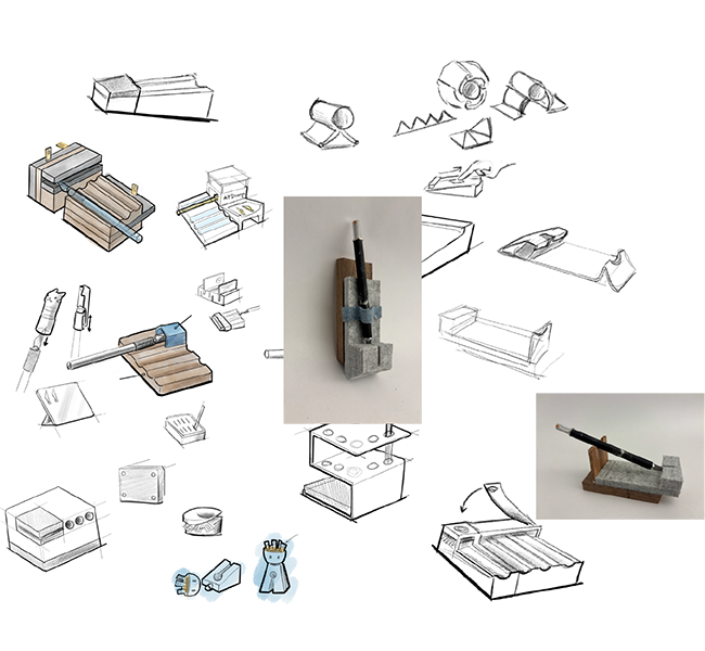 Sketches of potential basis organization designs