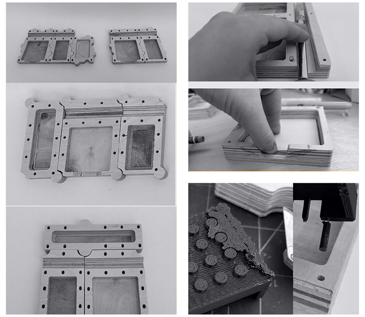 Wooden prototypes of Basis organization