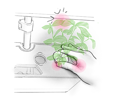 tray is difficult to grasp and pull out
